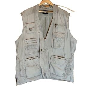 Rothco khaki fishing / utility vest Size 2XL
